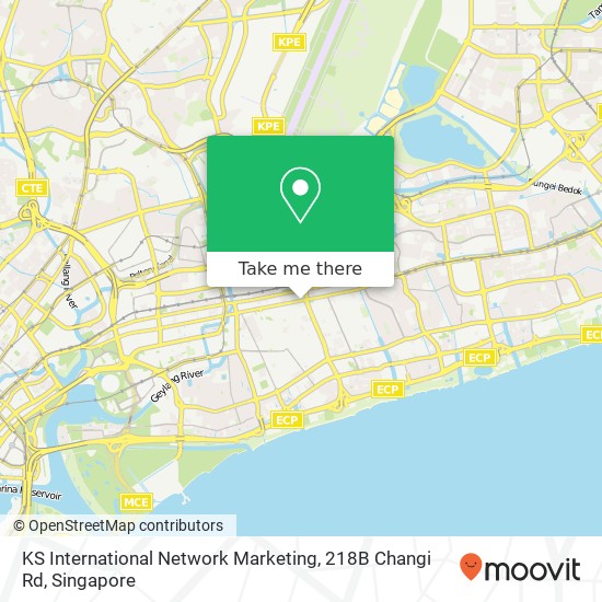 KS International Network Marketing, 218B Changi Rd地图