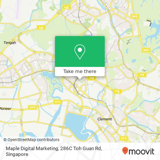 Maple Digital Marketing, 286C Toh Guan Rd map