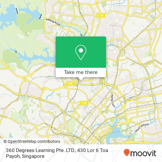 360 Degrees Learning Pte. LTD., 430 Lor 6 Toa Payoh地图