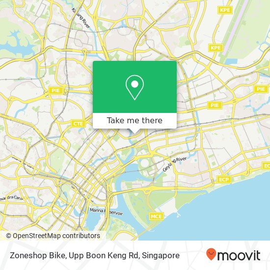 Zoneshop Bike, Upp Boon Keng Rd map