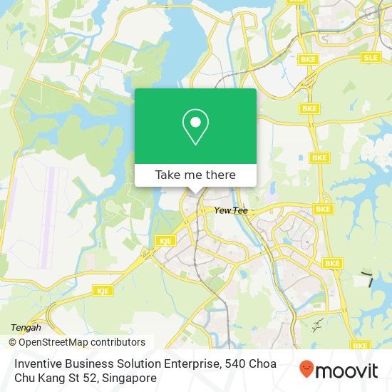 Inventive Business Solution Enterprise, 540 Choa Chu Kang St 52 map