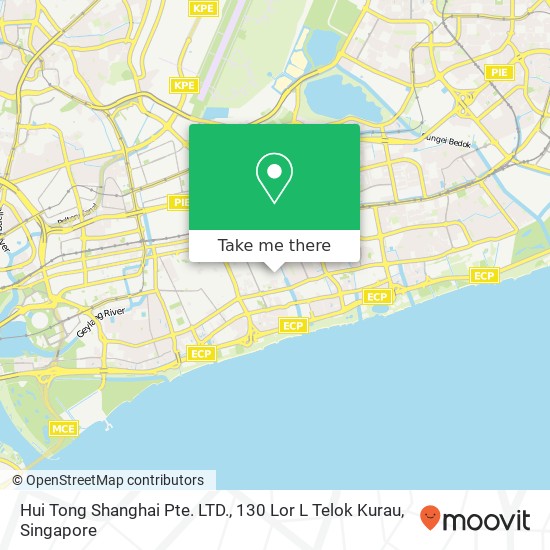 Hui Tong Shanghai Pte. LTD., 130 Lor L Telok Kurau地图