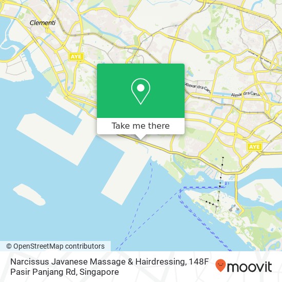 Narcissus Javanese Massage & Hairdressing, 148F Pasir Panjang Rd map