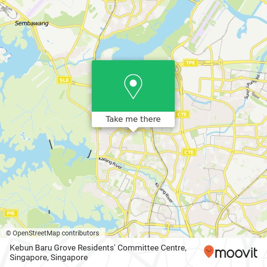 Kebun Baru Grove Residents' Committee Centre, Singapore map