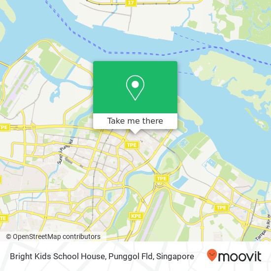 Bright Kids School House, Punggol Fld地图