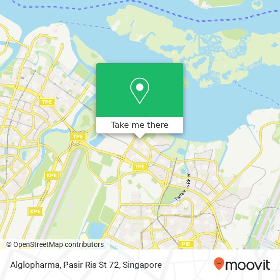 Alglopharma, Pasir Ris St 72 map