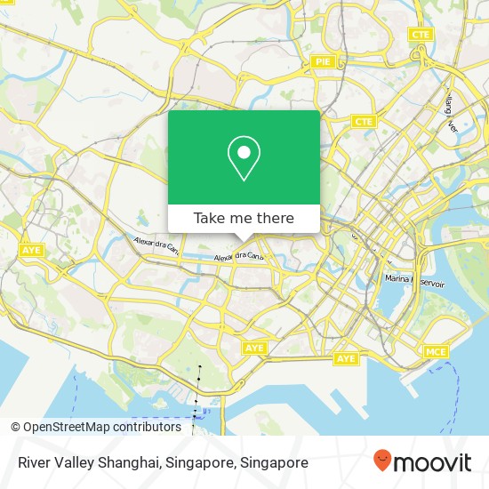 River Valley Shanghai, Singapore地图