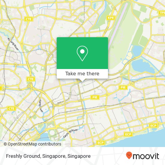 Freshly Ground, Singapore地图