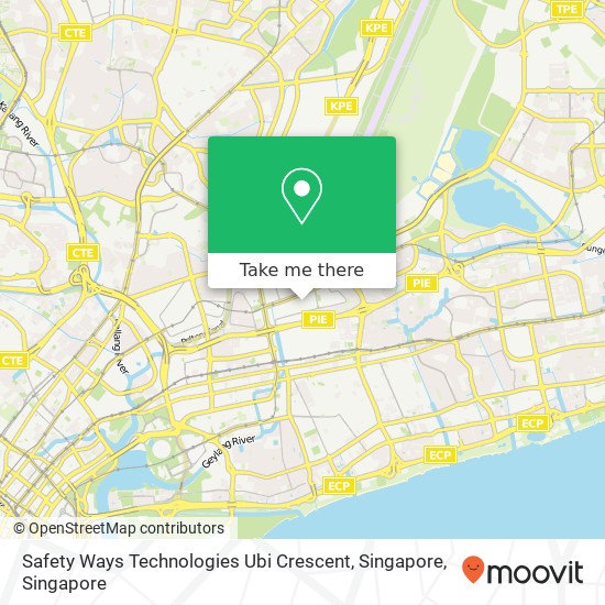 Safety Ways Technologies Ubi Crescent, Singapore地图