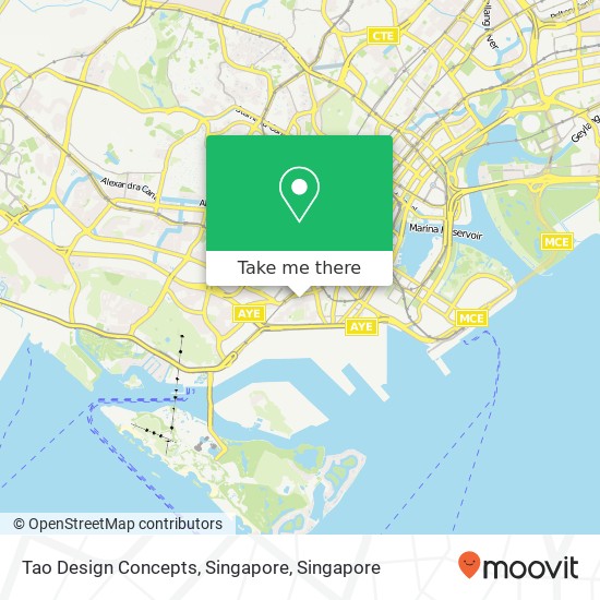 Tao Design Concepts, Singapore map