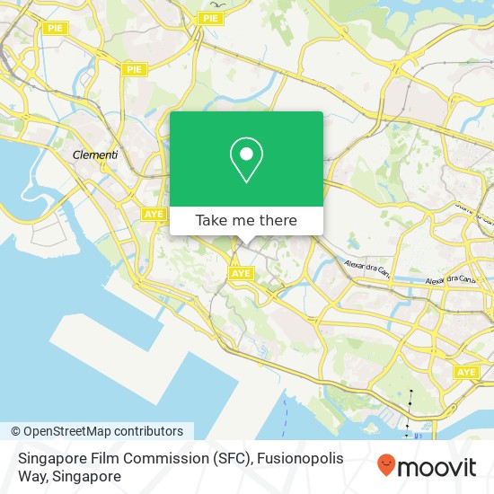 Singapore Film Commission (SFC), Fusionopolis Way地图