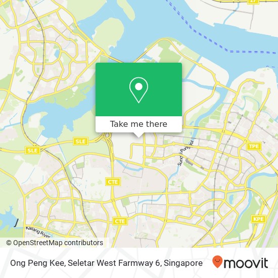 Ong Peng Kee, Seletar West Farmway 6 map