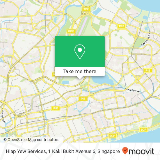 Hiap Yew Services, 1 Kaki Bukit Avenue 6 map