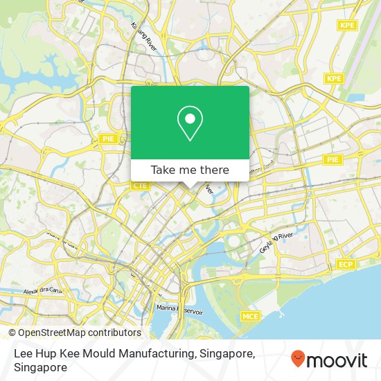 Lee Hup Kee Mould Manufacturing, Singapore地图
