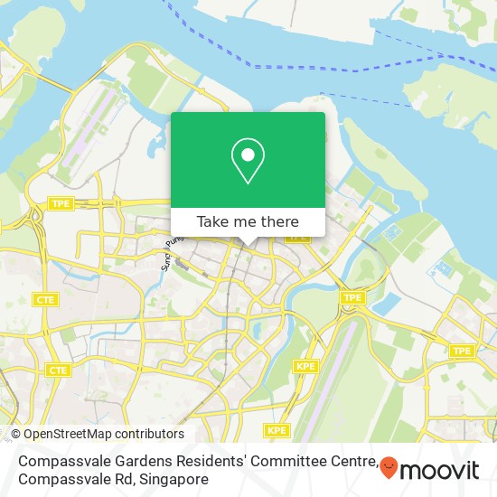 Compassvale Gardens Residents' Committee Centre, Compassvale Rd map