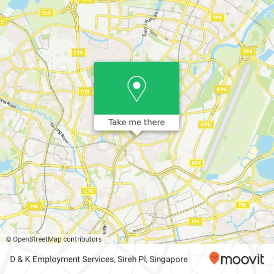 D & K Employment Services, Sireh Pl map