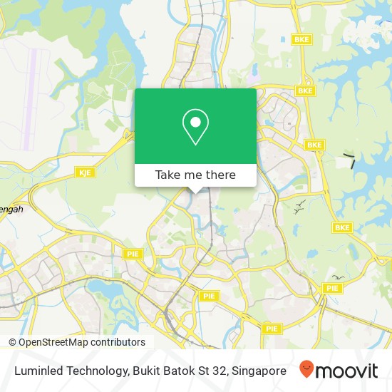 Luminled Technology, Bukit Batok St 32 map