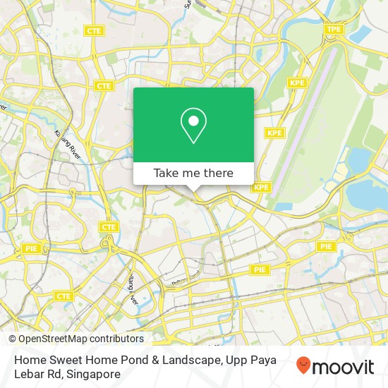 Home Sweet Home Pond & Landscape, Upp Paya Lebar Rd map