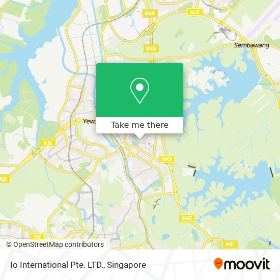 Io International Pte. LTD. map