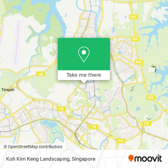 Koh Kim Keng Landscaping map