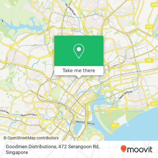 Goodmen Distributions, 472 Serangoon Rd地图