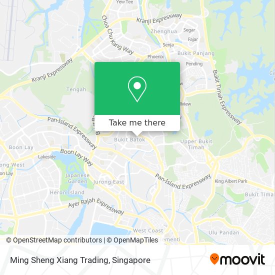 Ming Sheng Xiang Trading map
