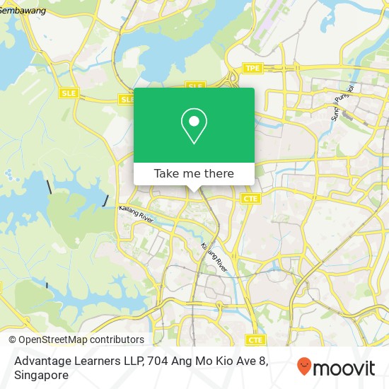 Advantage Learners LLP, 704 Ang Mo Kio Ave 8 map