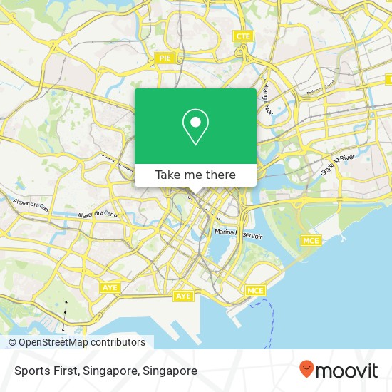 Sports First, Singapore map