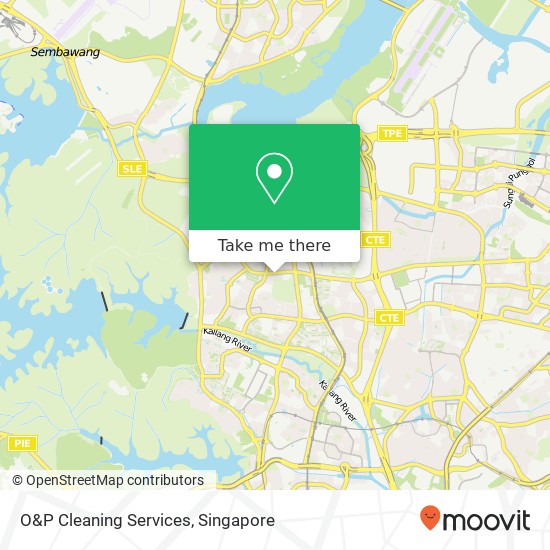 O&P Cleaning Services map