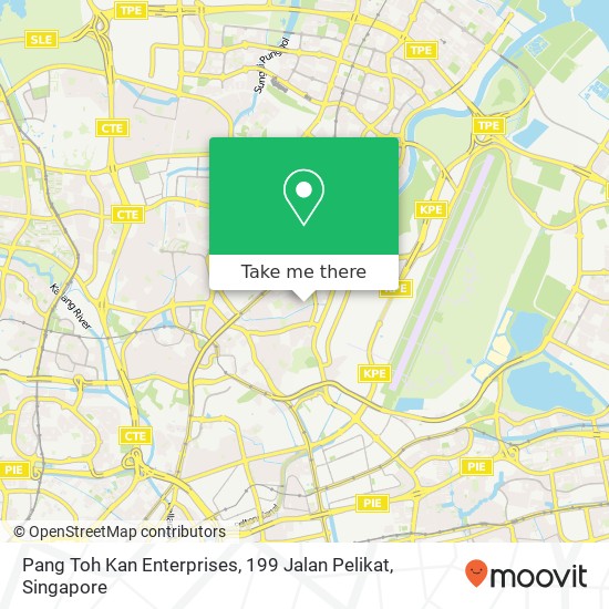 Pang Toh Kan Enterprises, 199 Jalan Pelikat地图