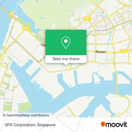 SPX Corporation map