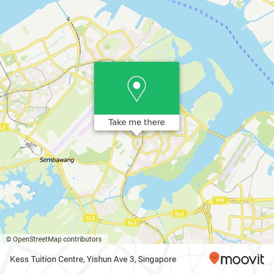 Kess Tuition Centre, Yishun Ave 3地图