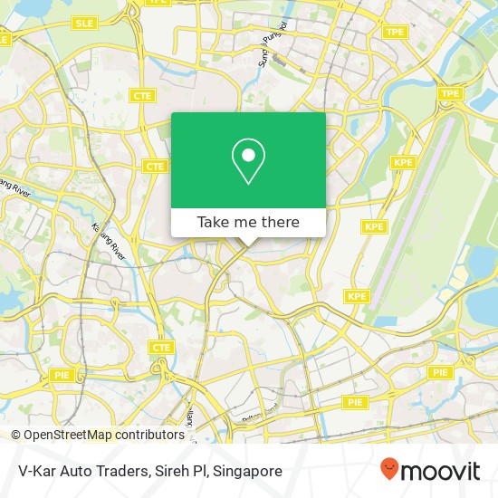 V-Kar Auto Traders, Sireh Pl map