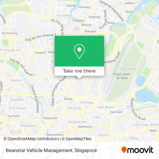 Beanstar Vehicle Management map