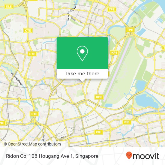 Ridon Co, 108 Hougang Ave 1地图