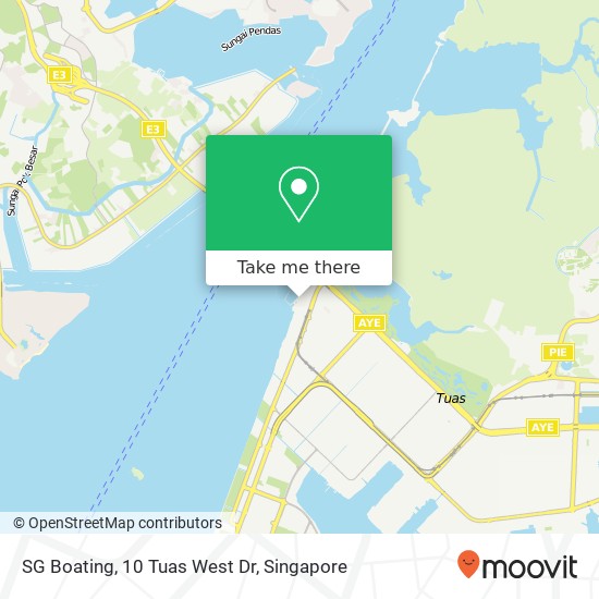 SG Boating, 10 Tuas West Dr map