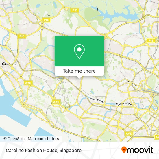 Caroline Fashion House map