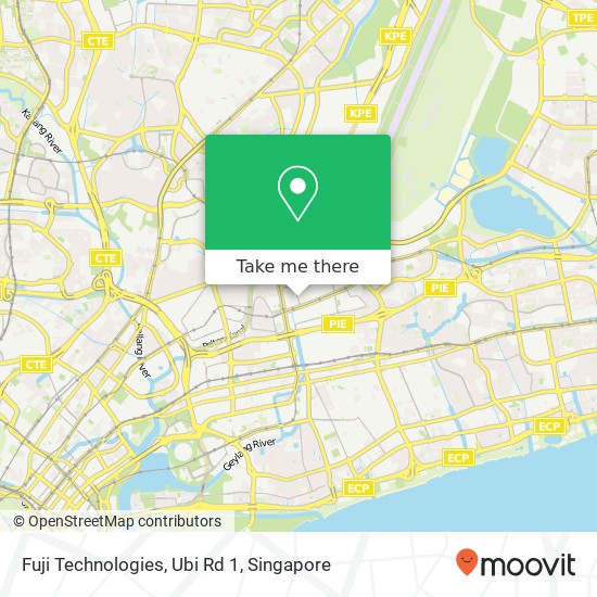 Fuji Technologies, Ubi Rd 1地图