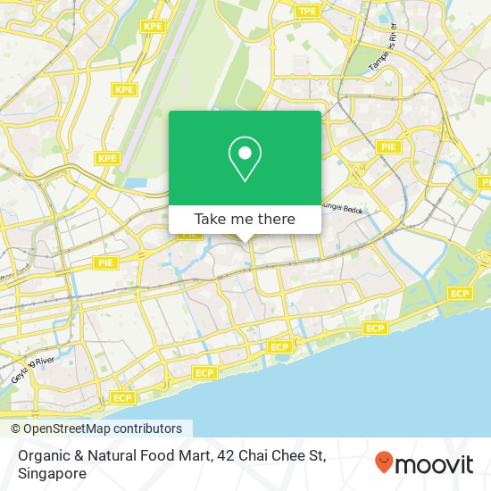 Organic & Natural Food Mart, 42 Chai Chee St map