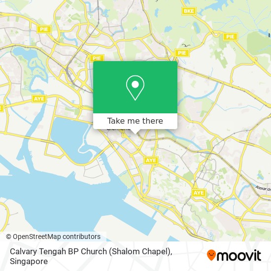 Calvary Tengah BP Church (Shalom Chapel)地图