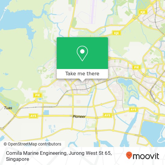 Comila Marine Engineering, Jurong West St 65地图