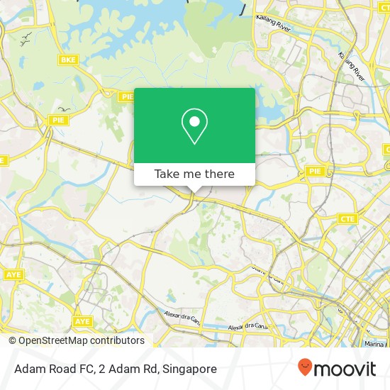 Adam Road FC, 2 Adam Rd地图