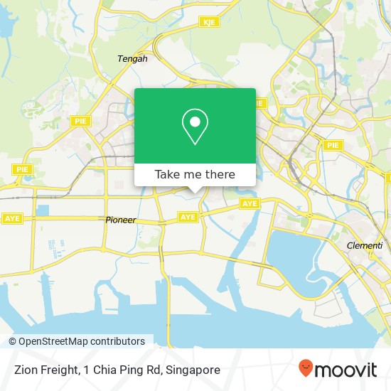 Zion Freight, 1 Chia Ping Rd地图