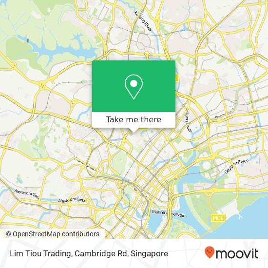 Lim Tiou Trading, Cambridge Rd map