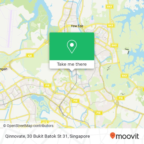 Qinnovate, 30 Bukit Batok St 31 map