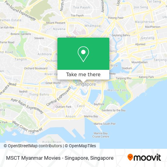 MSCT Myanmar Movies - Singapore地图