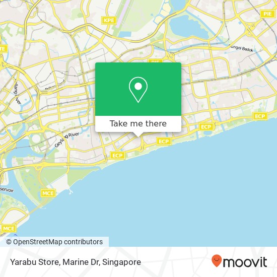 Yarabu Store, Marine Dr map