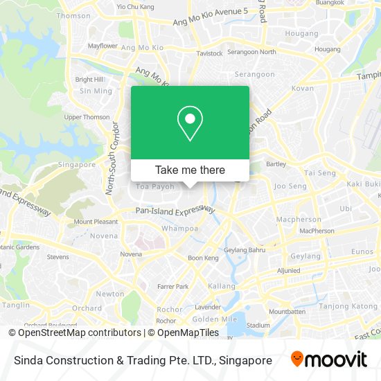 Sinda Construction & Trading Pte. LTD. map