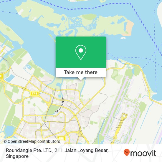 Roundangle Pte. LTD., 211 Jalan Loyang Besar map