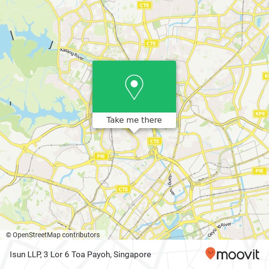 Isun LLP, 3 Lor 6 Toa Payoh map